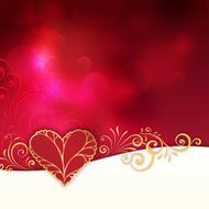 Heart Blurry Background