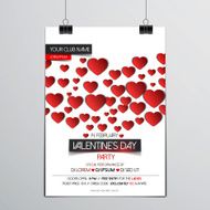 Valentines brochure design