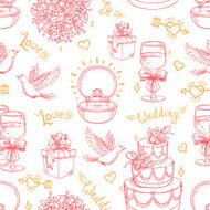 seamless pink background for a wedding