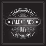 Typography Valentine's Day cards Caption chalk on a blackboard N12