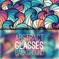 Abstract ornament background concept Vector illustration design N6