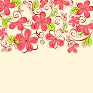 Floral background N1005