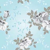 Seamless background with roses N12