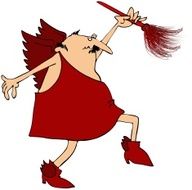 Cupid With A Feather Duster