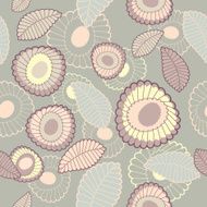 Seamless floral background N323