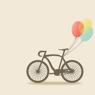 bike with balloons N4