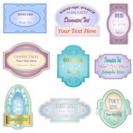 vintage labels N23