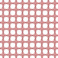 pattern from red shapes like laces N3