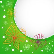 Spring template with butterflies?