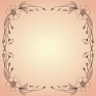 framing of poppies