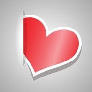 heart sticker N3