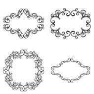 Decorative Ornamental Frame for Text N8