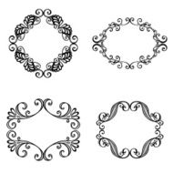 Decorative Ornamental Frame for Text N9