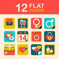Valentine&#039;s Day Icon Set N14