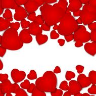festive background with red hearts N4