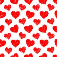 seamless hearts pattern N22