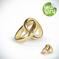 Gold rings N7