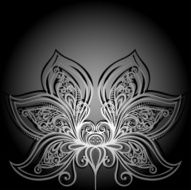 Colored Floral Layout N23