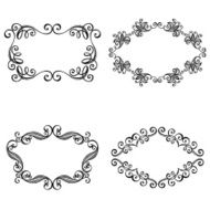 Decorative Ornamental Frame for Text N10