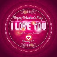red valentines day greeting card with hearts and wishes text N2