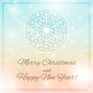 Christmas background snowflakes and soft colors N17