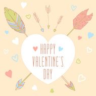 Happy Valentines Day Greeting Card N22