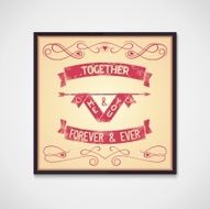 Me and you together phrase grunge