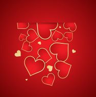 Valentine&#039;s day background N273