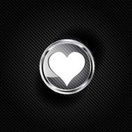 Heart icon medical background Love N3