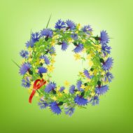 cornflower Garland