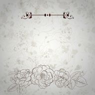 Background with roses N22