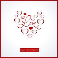 Valentines Day card N158
