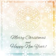 Christmas background snowflakes and soft colors N19