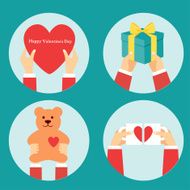 Vector valentine day
