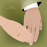 Wedding hands