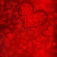 Valentine&#039;s day background with hearts N54
