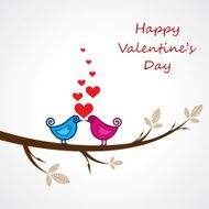 Happy valentines day greeting