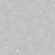Seamless pattern of flowers N57