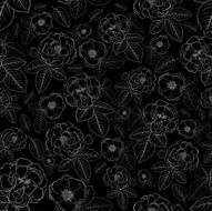 Seamless pattern of flowers N59