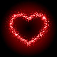 Red heart Valentine&#039;s day N9