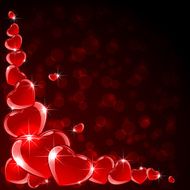 Background with hearts N48