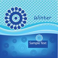 vector seasonal background winter N2