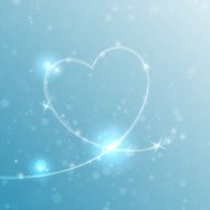 Heart Shape Arrow Lines