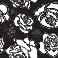 Seamless Rose Background N4