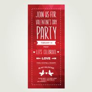 Invitation Valentine's Day N47