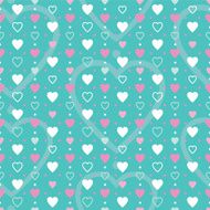 pink and white hearts background