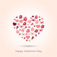 valentines day heart seamless design background