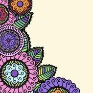floral Invitation card N18