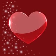 glass heart N9