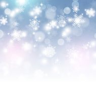 Winter White Snow Background